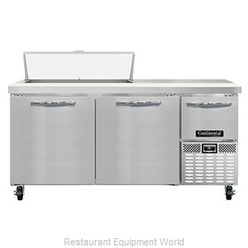 Continental Refrigerator RA68N10 Refrigerated Counter, Sandwich / Salad Unit