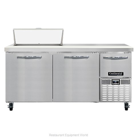 Continental Refrigerator RA68N8 Refrigerated Counter, Sandwich / Salad Unit