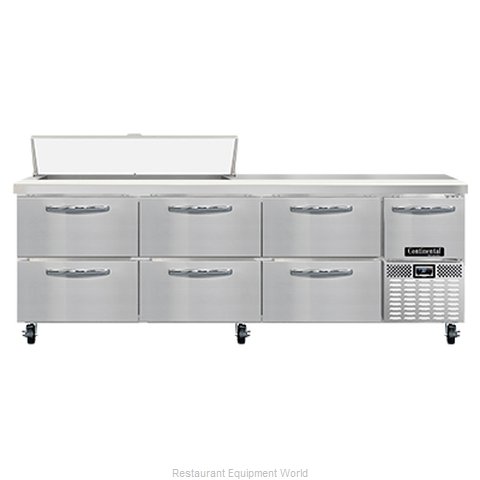 Continental Refrigerator RA93N12-D Refrigerated Counter, Sandwich / Salad Unit