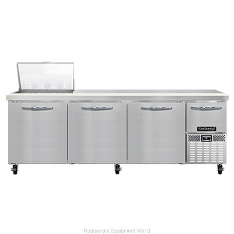 Continental Refrigerator RA93N12M Refrigerated Counter, Mega Top Sandwich / Sala