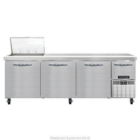 Continental Refrigerator RA93N12M Refrigerated Counter, Mega Top Sandwich / Sala