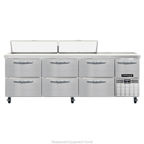 Continental Refrigerator RA93N18-D Refrigerated Counter, Sandwich / Salad Unit