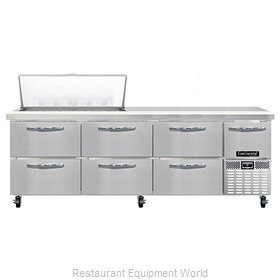 Continental Refrigerator RA93N18M-D Refrigerated Counter, Mega Top Sandwich / Sa