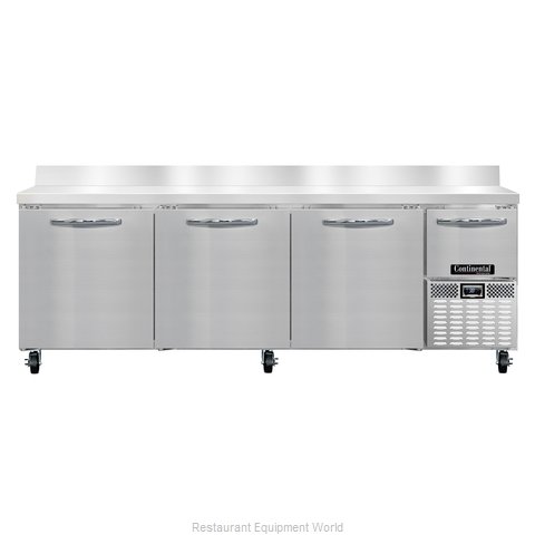 Continental Refrigerator RA93NBS Refrigerated Counter, Work Top