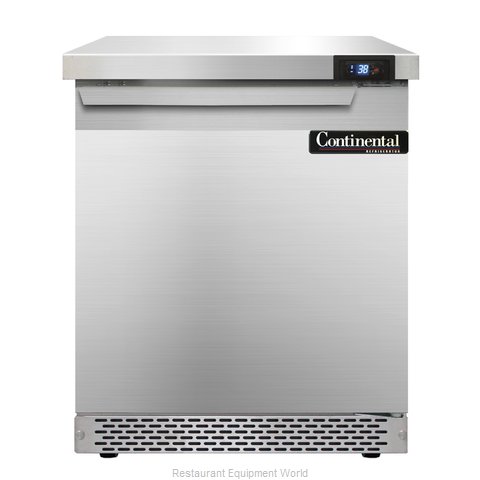 Continental Refrigerator SW27-FB Refrigerated Counter, Work Top
