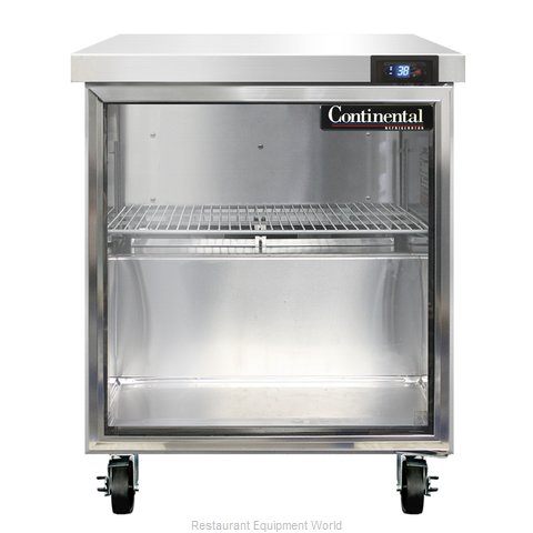 Continental Refrigerator SW27-GD Refrigerated Counter, Work Top