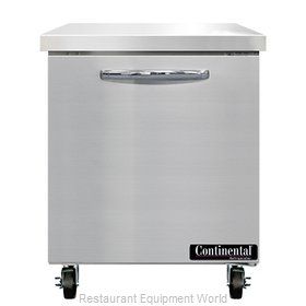 Continental Refrigerator SW27N Refrigerated Counter, Work Top