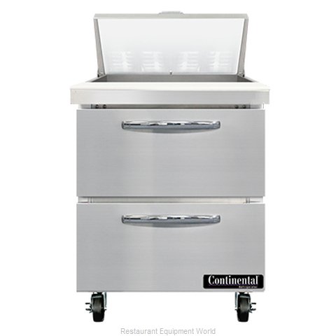 Continental Refrigerator SW27N8-D Refrigerated Counter, Sandwich / Salad Unit