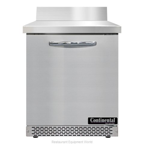 Continental Refrigerator SW27NBS-FB Refrigerated Counter, Work Top (Magnified)