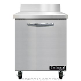 Continental Refrigerator SW27NBS Refrigerated Counter, Work Top