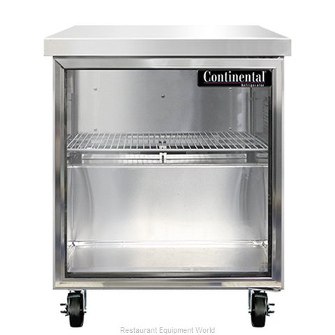Continental Refrigerator SW27NGD Refrigerated Counter, Work Top