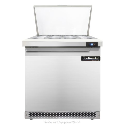 Continental Refrigerator SW32-12M-FB Refrigerated Counter, Mega Top Sandwich / S