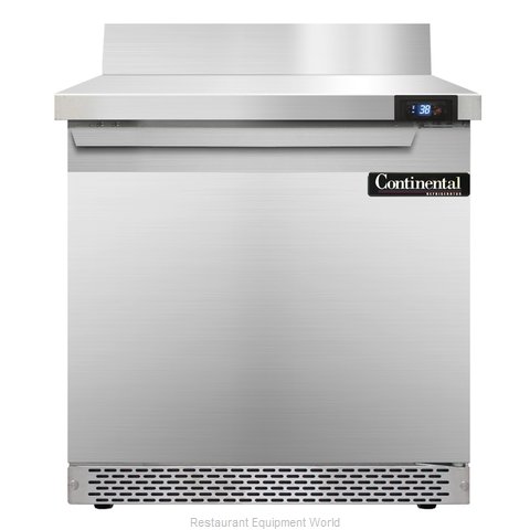 Continental Refrigerator SW32-BS-FB Refrigerated Counter, Work Top