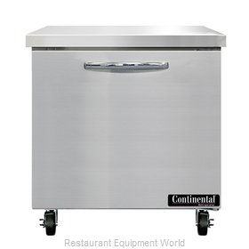 Continental Refrigerator SW32N Refrigerated Counter, Work Top