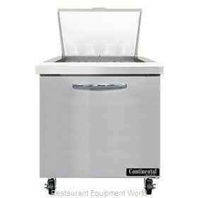 Continental Refrigerator SW32N12M Refrigerated Counter, Mega Top Sandwich / Sala