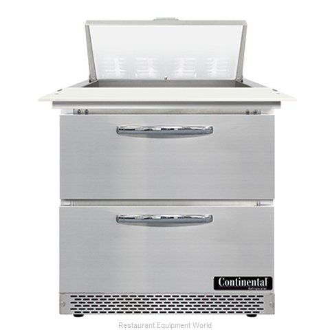 Continental Refrigerator SW32N8C-FB-D Refrigerated Counter, Sandwich / Salad Uni