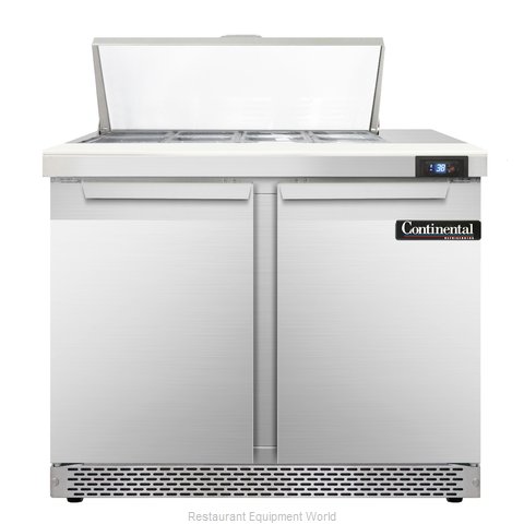 Continental Refrigerator SW36-8-FB Refrigerated Counter, Sandwich / Salad Top