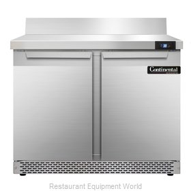 Continental Refrigerator SW36-BS-FB Refrigerated Counter, Work Top