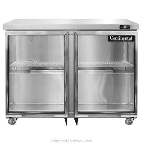 Continental Refrigerator SW36-GD-U Refrigerator, Undercounter, Reach-In