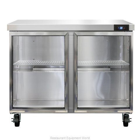 Continental Refrigerator SW36-GD Refrigerated Counter, Work Top