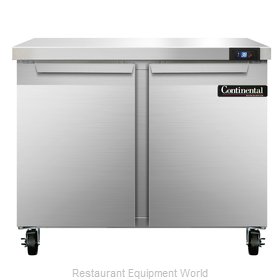 Continental Refrigerator SW36 Refrigerated Counter, Work Top