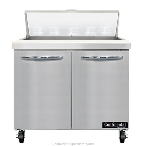 Continental Refrigerator SW36N10 Refrigerated Counter, Sandwich / Salad Unit (Magnified)