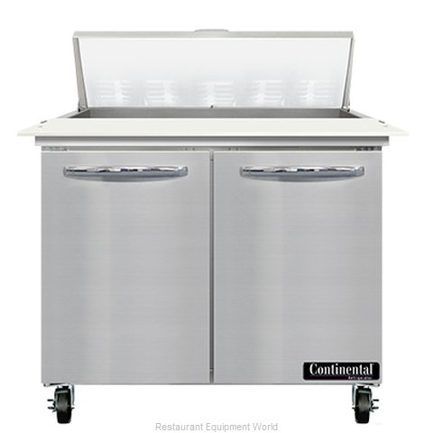 Continental Refrigerator SW36N10C Refrigerated Counter, Sandwich / Salad Unit (Magnified)