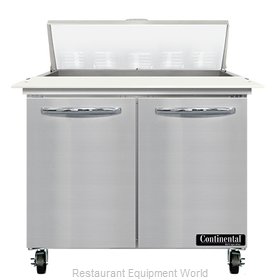 Continental Refrigerator SW36N10C Refrigerated Counter, Sandwich / Salad Unit