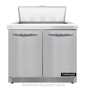 Continental Refrigerator SW36N8-FB Refrigerated Counter, Sandwich / Salad Unit