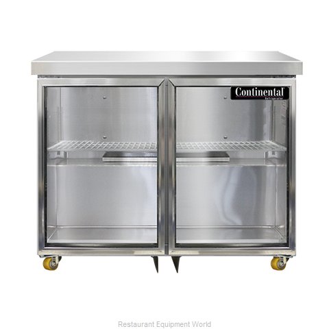 Continental Refrigerator SW36NGD-U Refrigerator, Undercounter, Reach-In