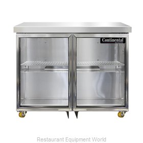 Continental Refrigerator SW36NGD-U Refrigerator, Undercounter, Reach-In