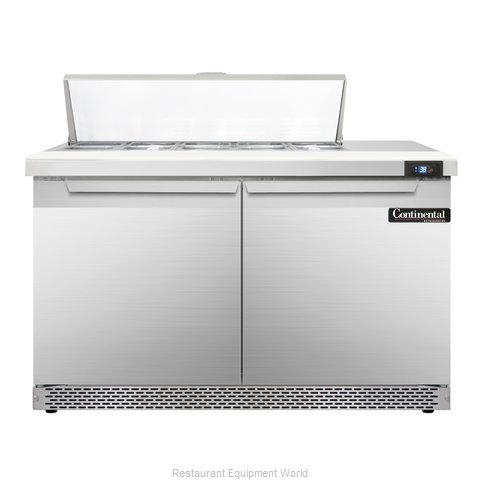 Continental Refrigerator SW48-10-FB Refrigerated Counter, Sandwich / Salad Top