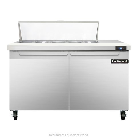 Continental Refrigerator SW48-10 Refrigerated Counter, Sandwich / Salad Top