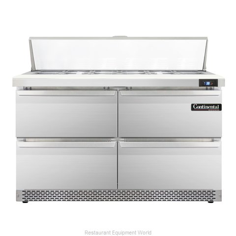 Continental Refrigerator SW48-12C-FB-D Refrigerated Counter, Sandwich / Salad To