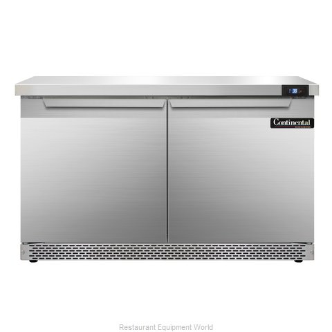Continental Refrigerator SW48-FB Refrigerated Counter, Work Top