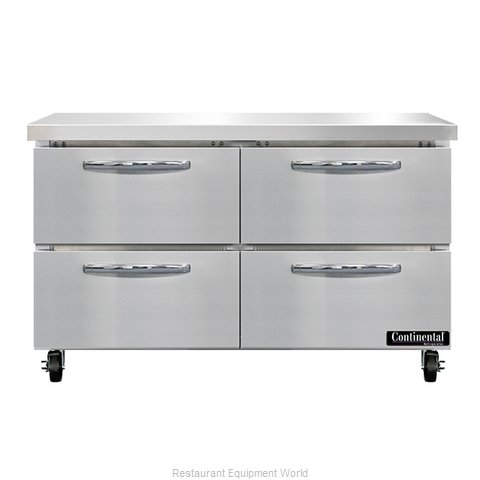 Continental Refrigerator SW48N-D Refrigerated Counter, Work Top (Magnified)