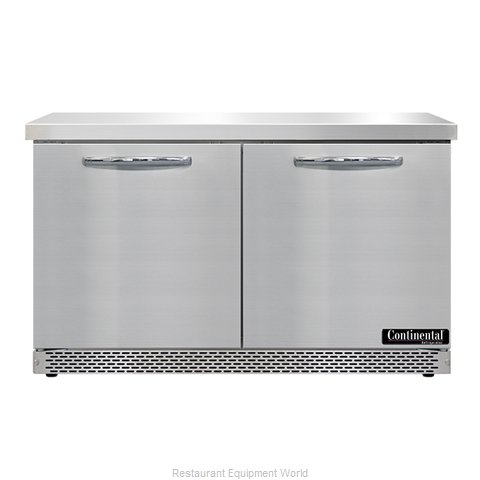 Continental Refrigerator SW48N-FB Refrigerated Counter, Work Top