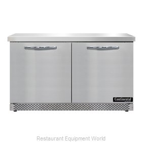 Continental Refrigerator SW48N-FB Refrigerated Counter, Work Top