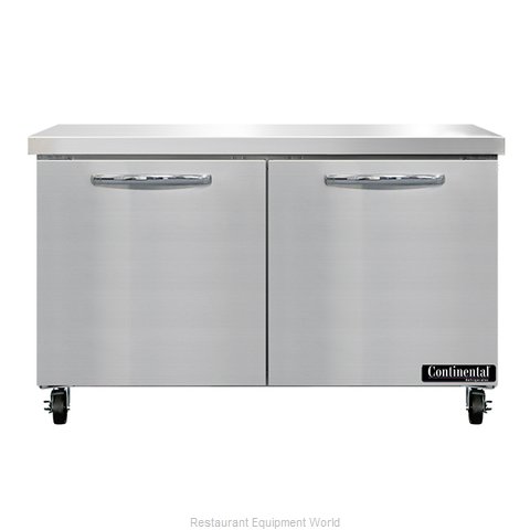 Continental Refrigerator SW48N Refrigerated Counter, Work Top