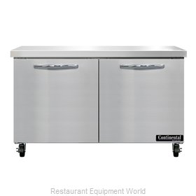 Continental Refrigerator SW48N Refrigerated Counter, Work Top