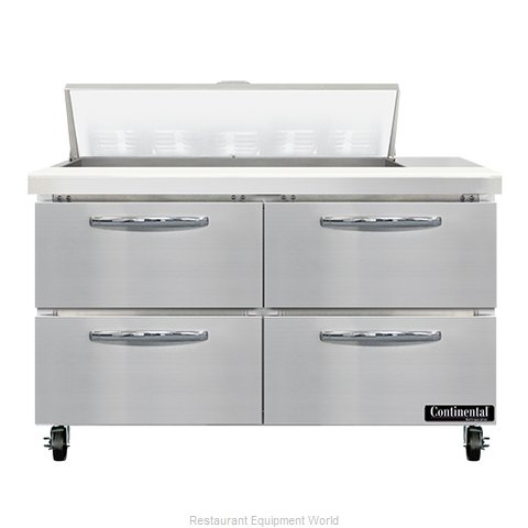 Continental Refrigerator SW48N10-D Refrigerated Counter, Sandwich / Salad Unit
