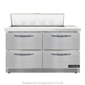 Continental Refrigerator SW48N10-FB-D Refrigerated Counter, Sandwich / Salad Uni