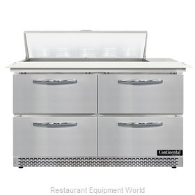 Continental Refrigerator SW48N10C-FB-D Refrigerated Counter, Sandwich / Salad Un