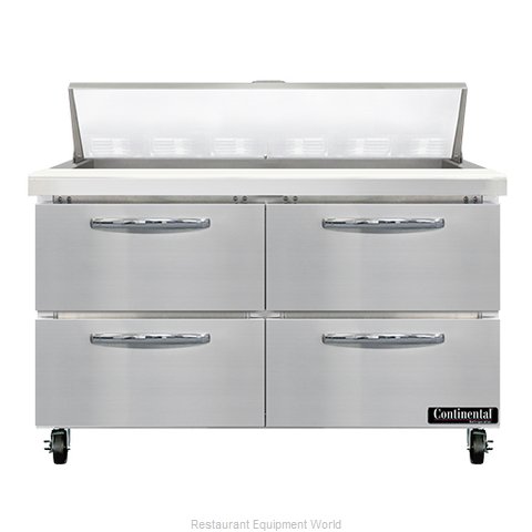 Continental Refrigerator SW48N12-D Refrigerated Counter, Sandwich / Salad Unit