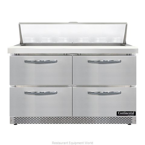 Continental Refrigerator SW48N12-FB-D Refrigerated Counter, Sandwich / Salad Uni
