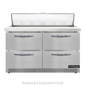 Continental Refrigerator SW48N12-FB-D Refrigerated Counter, Sandwich / Salad Uni