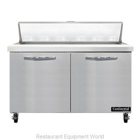 Continental Refrigerator SW48N12 Refrigerated Counter, Sandwich / Salad Unit