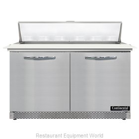 Continental Refrigerator SW48N12C-FB Refrigerated Counter, Sandwich / Salad Unit