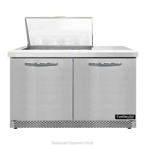Continental Refrigerator SW48N12M-FB Refrigerated Counter, Mega Top Sandwich / S (Magnified)