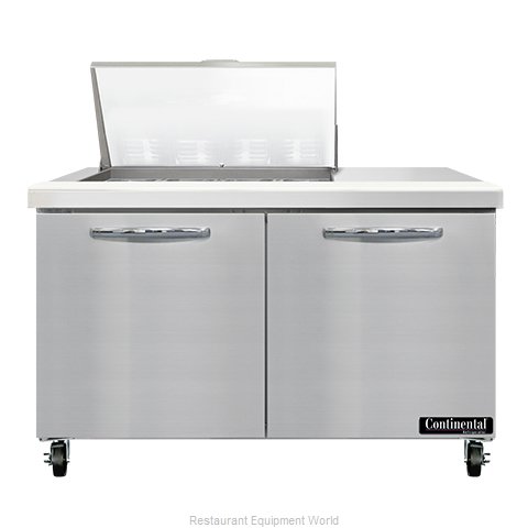 Continental Refrigerator SW48N12M Refrigerated Counter, Mega Top Sandwich / Sala (Magnified)
